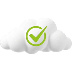 Illustration einer sofort verfügbaren Cloud-Lösung