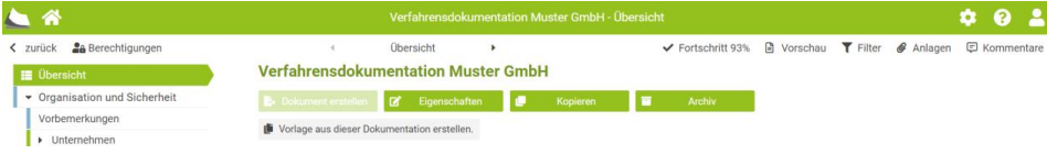 Anlage eines neuen Benutzers über Dokumentation