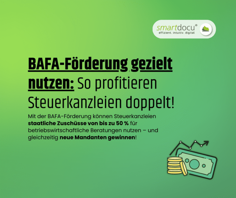 BAFA-Förderung gezielt nutzen: So profitieren Steuerkanzleien