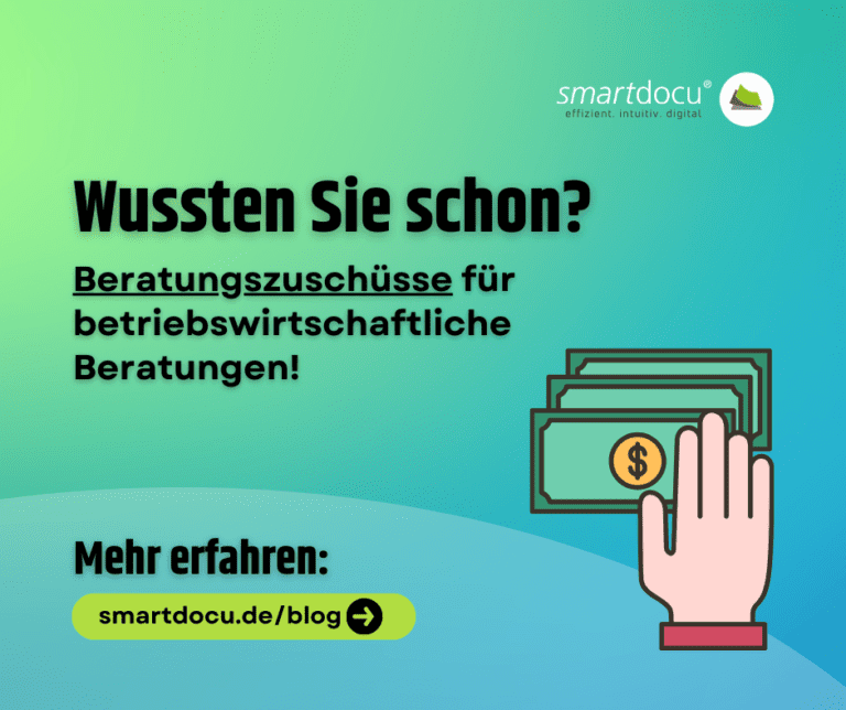 Beratungszuschüsse für KMU